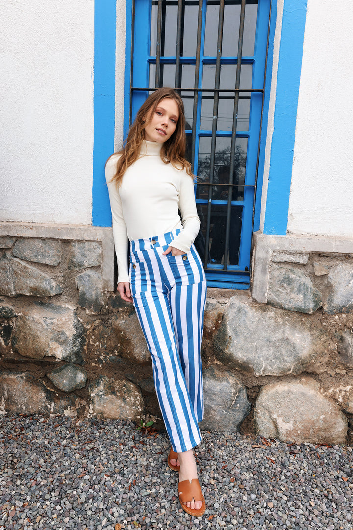 (PRE ORDER) MERCI PANTS - STRIPES