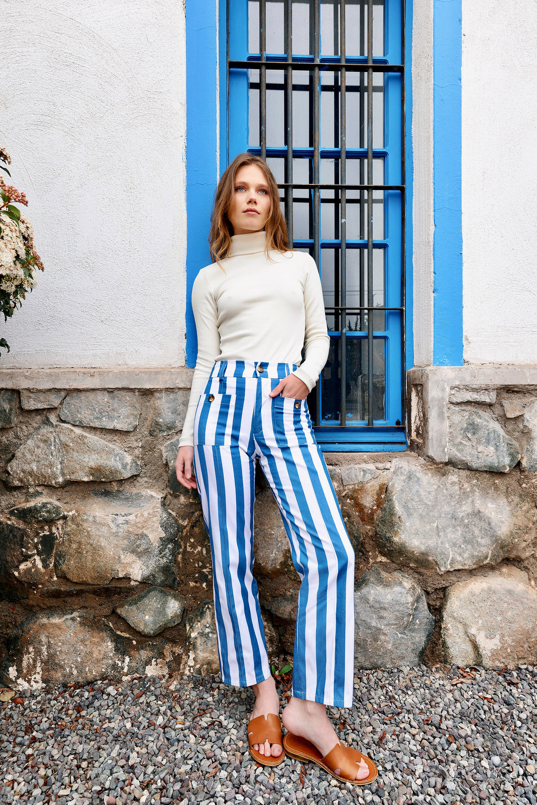 (PRE ORDER) MERCI PANTS - STRIPES