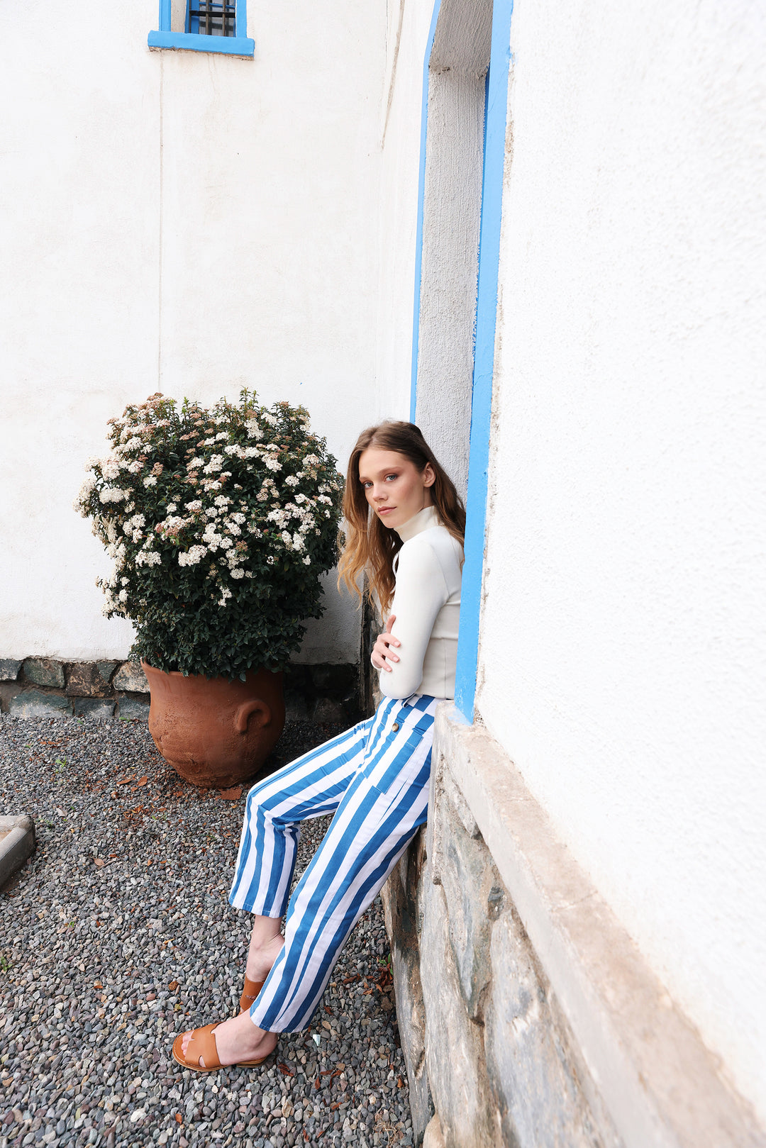 (PRE ORDER) MERCI PANTS - STRIPES