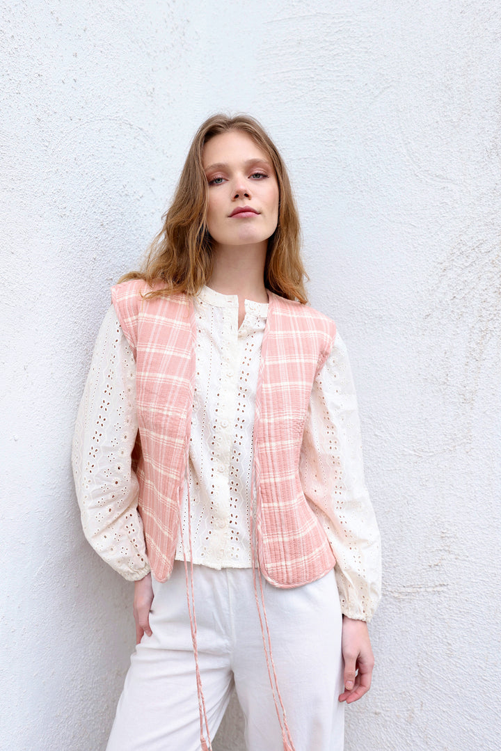 VEST ADELA - PEACH