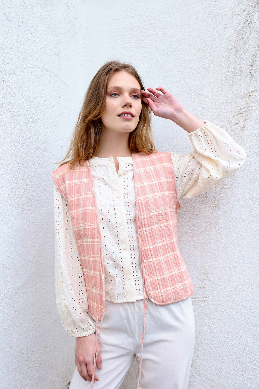 VEST ADELA - PEACH